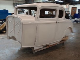 1932 Ford 5 Window Fiberglass Coupe Body
